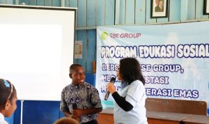 kasie 1 Program edukasi dari TSE Group yang dilakukan kepada anak didik di sekolah-sekolah – Surya Papua/IST