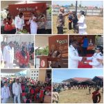 Kegiatan pesta rakyat yang dilaksanakan di Kelurahan Muli, Kabupaten Merauke – Surya Papua/Frans Kobun