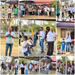 Berbagai perlombaan yang digelar di Kelurahan Karang Indah, Kabupaten Merauke – Surya Papua/Frans Kobun