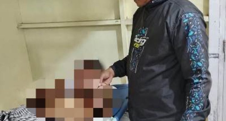 Salah seorang warga di Kampung Kaiburse tewas dipanah – Surya Papua/IST