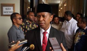 Gubernur Papua Selatan, Apolo Safanpo – Surya Papua/IST