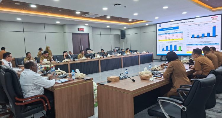Rapat koordinasi bersama Kementerian Dalam Negeri dan Komisi II DPR RI- Surya Papua/IST