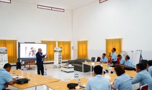 training 1 Kegiatan training yang berlangsung di Kantor TSE Group-Asiki, Kabupaten Boven Digoel – Surya Papua/IST