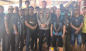 vespa-- Kapolres Merauke, AKBP Leonardo Yoga foto bersama KSC Papua Selatan – Surya Papua/IST