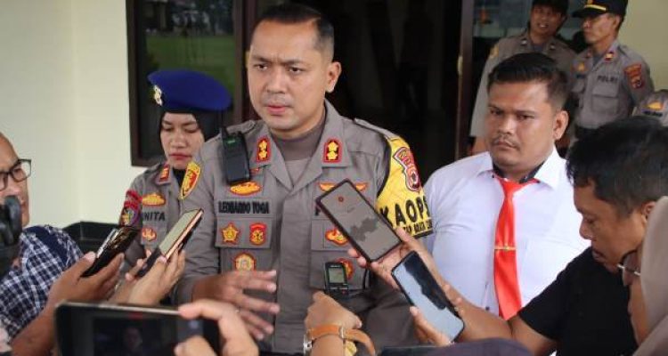 Kapolres Merauke, AKBP Leonardo Yoga- Surya Papua/IST