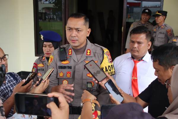 Kapolres Merauke, AKBP Leonardo Yoga- Surya Papua/IST