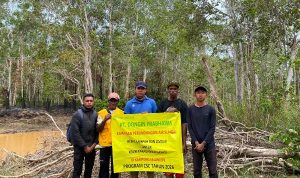 Kegiatan edukasi kepada pemuda di Kampung Salamepe, Distrik Ngguti, Kabupaten Merauke – Surya Papua/IST
