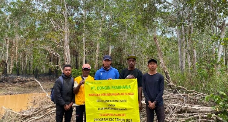 Kegiatan edukasi kepada pemuda di Kampung Salamepe, Distrik Ngguti, Kabupaten Merauke – Surya Papua/IST