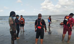 gabungan 5 Tim SAR Gabungan yang melakukan operasi pencarian tiga korban di Pulau Moo, Distrik Waan, Kabupaten Merauke – Surya Papua/IST