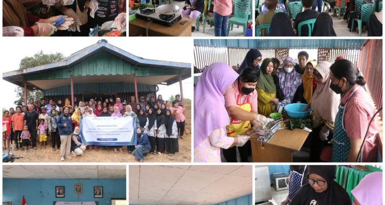 Peserta pelatihan di Kampung Mandekman, Distrik Ulilin, Kabupaten Merauke, Papua Selatan sedang mengikuti pelatihan – Surya Papua/IST