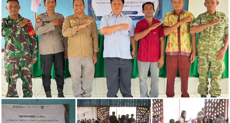 Para peserta dari sejumlah lembaga mengikuti kegiatan program Kembara di lokasi transmigrasi Muting – Surya Papua/IST