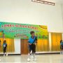 Penampilan anak-anak dari salah satu sekolah dalam lomba senang sehat yang diselenggarakan TSE Group – Surya Papua/IST