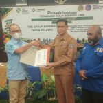 Kepala Dinas Tenaga Kerja, Transmigrasi dan ESDM Provinsi Papua Selatan, Lambertus Ignatius Fatruan – Surya Papua/Frans Kobun
