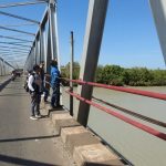 Peninjauan fasilitas di Jembatan Tujuh Wali-Wali oleh Dinas Perhubungan Provinsi Papua Selatan – Surya Papua/IST