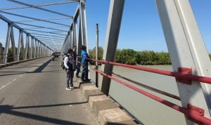 Peninjauan fasilitas di Jembatan Tujuh Wali-Wali oleh Dinas Perhubungan Provinsi Papua Selatan – Surya Papua/IST
