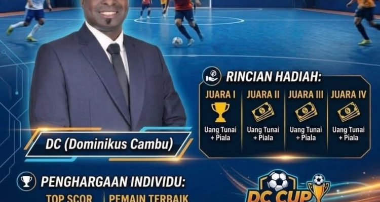 Pengumuman turnamen Fitsal DC Cup I yang segera dihelat dan atau dilaksanakan – Surya Papua/IST