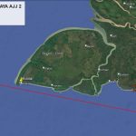 Lokasi atau tempat ABK KM Jaya 02 yang jatuh di perairan Arafura- Surya Papua/IST