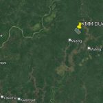 Lokasi hilangnya dua warga di hutan area PT BIA, Distrik Ulilin, Kabupaten Merauke – Surya Papua/IST