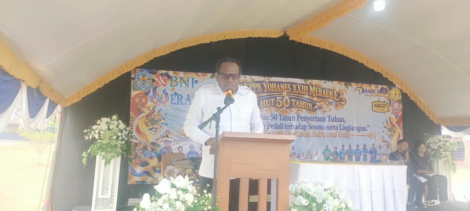 Bupati Merauke, Yoseph Bladib Gebze- Surya Papua/Frans Kobun