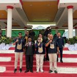 Foto bersama usai momentum peringatan Sumpah Pemuda di Kabupaten Boven Digoel- Surya Papua/IST