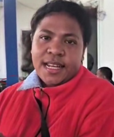 Agustina Bernadetha Mahuze, warga Kampung Kaiburse – Surya Papua/IST